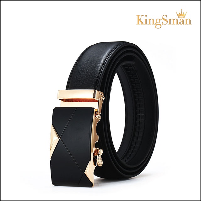 Thắt lưng nam cao cấp shop KINGSMAN 32 da xịn, dây nịt lưng nam có hộp đựng Bảo hành Cam kết 1 đổi 1