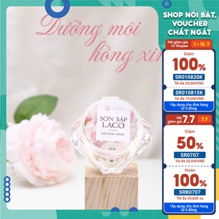 Son sáp LACO 🌹 son dưỡng môi hữu cơ🌹 tẩy tế bào chết môi 🌹 dưỡng môi mềm mịn 🌹 ngừa thâm làm hồng môi
