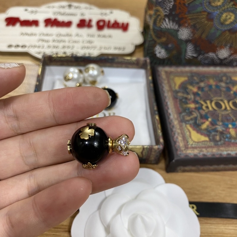 Bông tai cao cấp Dior