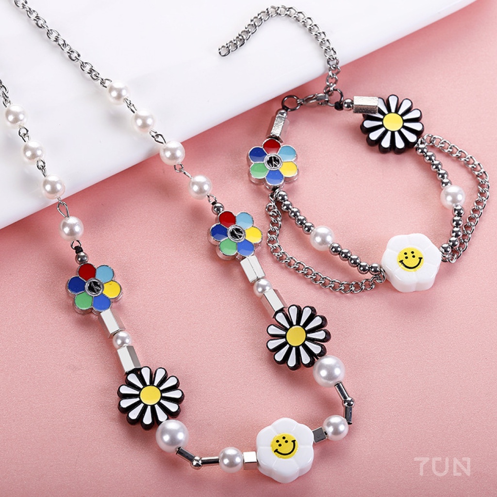 Vòng tay/dây chuyền hoa cúc
