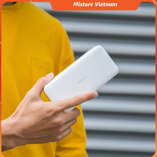 Pin Sạc Dự Phòng Xiaomi Redmi Power Bank 20000 mAh 18W - Chính hãng - BH 6 tháng