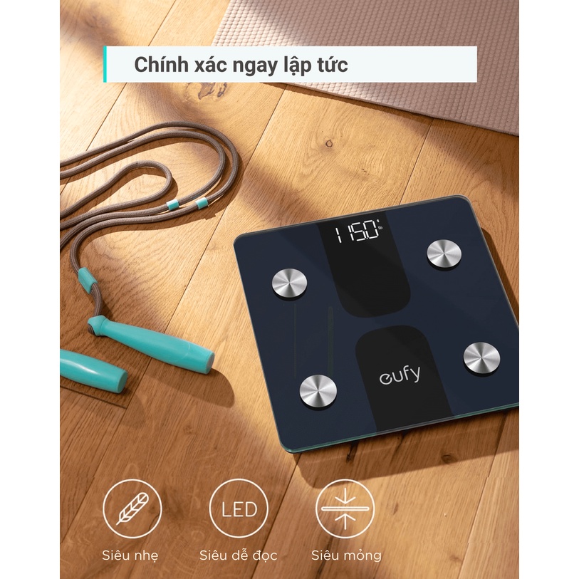 Cân Điện Tử Thông Minh ANKER EUFY Smart Scale C1 - T9146