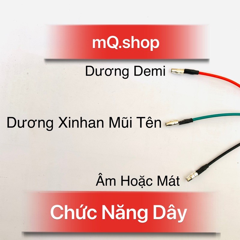 😍 Đèn Xinhan Mũi Tên Độ Chế Cho Xe Máy Có Demi Xi nhan