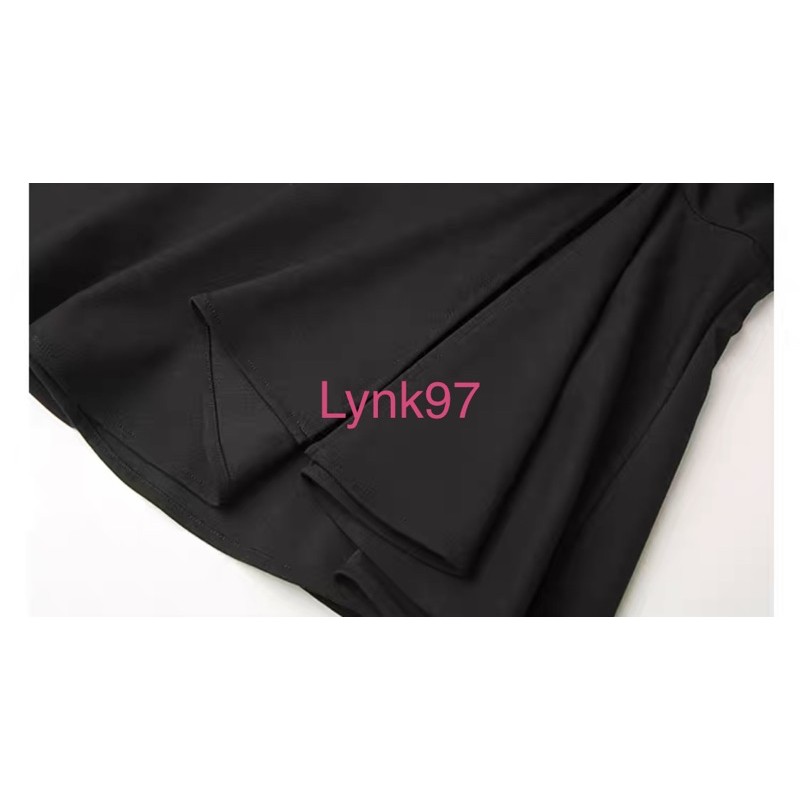 Chân váy dài body tôn dáng vải umi co dãn bèo nhúm đính cúc sang chảnh/chân váy dài đuôi cá/chân váy đuôi cá | BigBuy360 - bigbuy360.vn