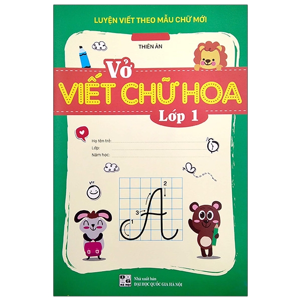 Sách - Vở Viết Chữ Hoa Lớp 1