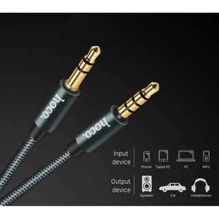 Cáp 2 đầu 3.5mm AUX Hoco UPA03 Chính Hãng
