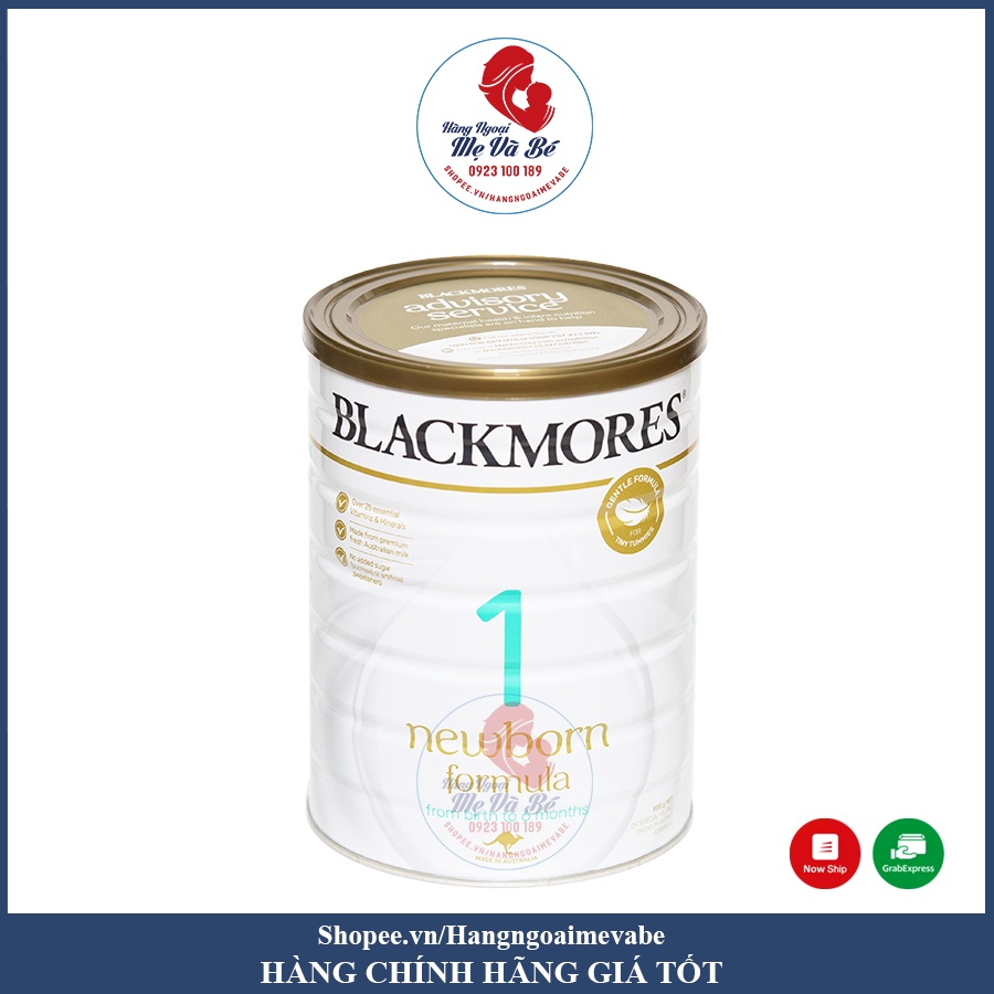 Sữa bột dinh dưỡng Blackmores Úc 900gr [Date 2023]