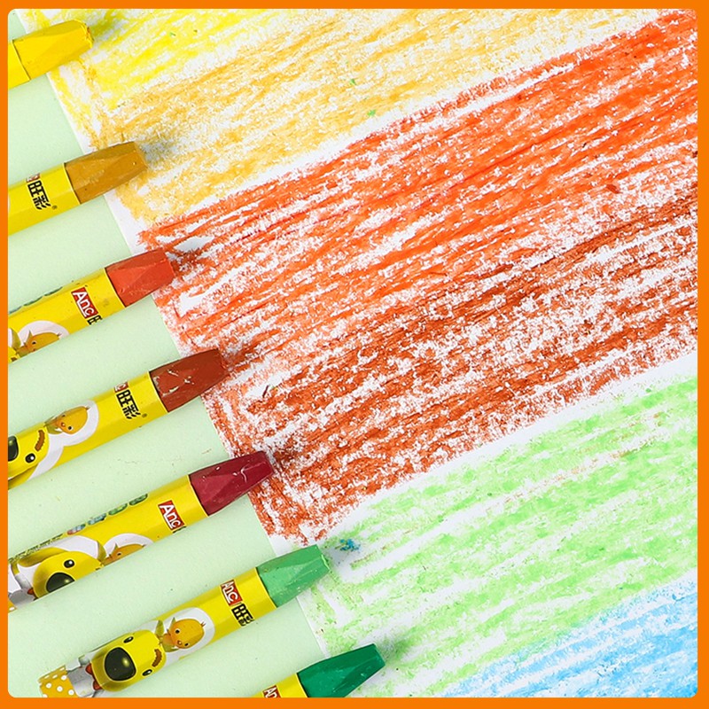 Hộp bút màu sáp dầu ANC cao cấp cho bé tô màu và thỏa sức sáng tạo phát triển trí tuệ (12/18/24/36 màu)
