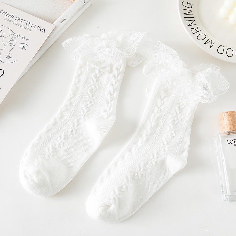 Vớ Ren Phong Cách Lolita Nhật Bản Dễ Thương Dành Cho Nữ