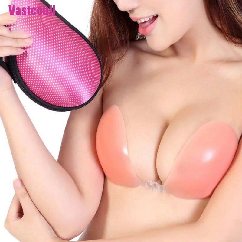 Miếng Dán Nâng Ngực Bằng Silicone Tự Dính Có Thể Tái Sử Dụng