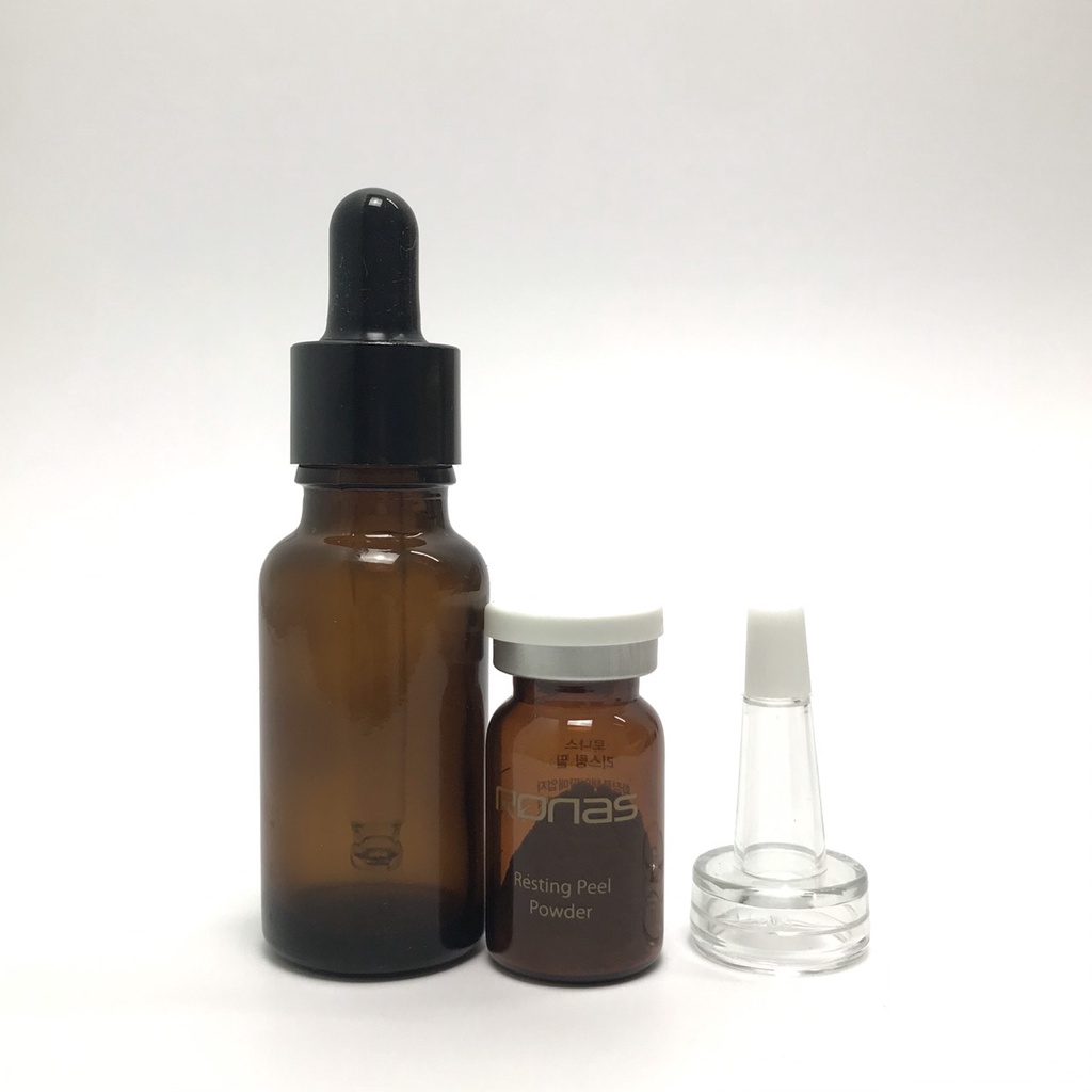 Cặp chiết Peel da Ronas -Thay da sinh học - Resting Solution vi kim tảo biển  Hàn Quốc - Peel da tại nhà