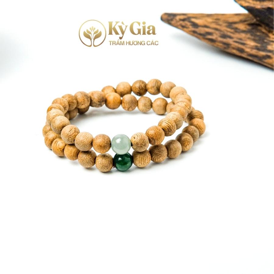 Vòng Tay Trầm Hương Tốc Rừng Việt Nam Phối Charm Phong Thủy Cát Tường Kỳ Agarwood