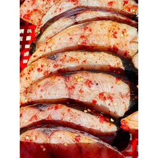 CÁ THU PHẤN TO CẮT KHÚC.khay 500g (giao hỏa tốc)