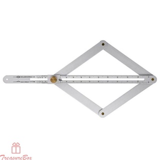 【TRSBX】Square Protractor 17.1cm Artifact Ceiling Corner Angle Finder Multi-Angle