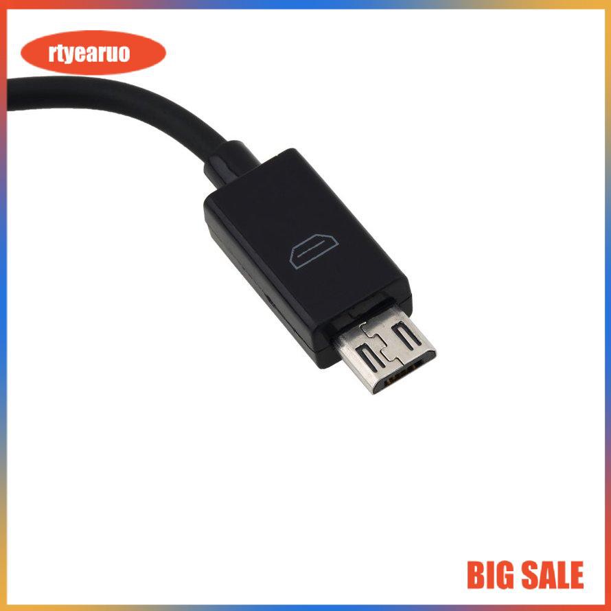 Cáp sạc đồng bộ dữ liệu USB 2.0 A - Micro B cho điện thoại di động PC Laptop 10CM