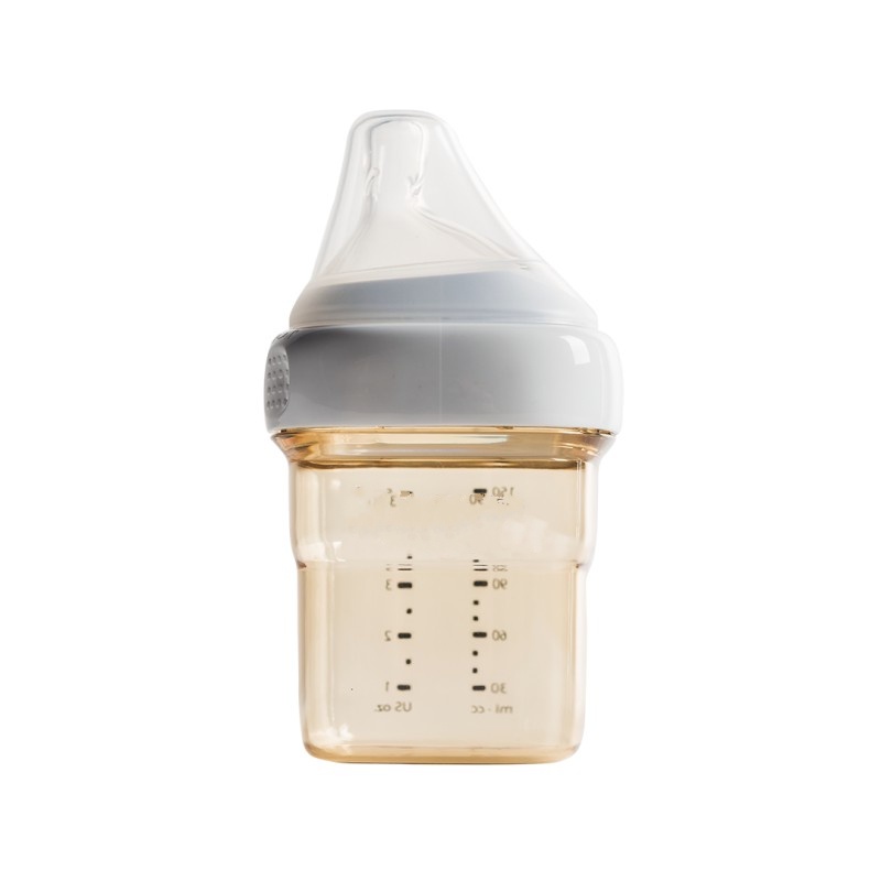 Bình sữa hình vuông PPSU dung tích 150ml/240ml/330ml chống đầy hơi an toàn cho bé