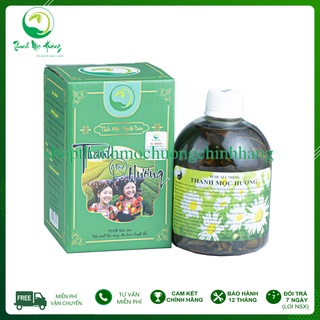 [Chính Hãng] Nước Súc Miệng Thanh Mộc Hương 500ML, Sạch Miệng, Chắc Răng, Cho Hơi Thở Thơm Mát