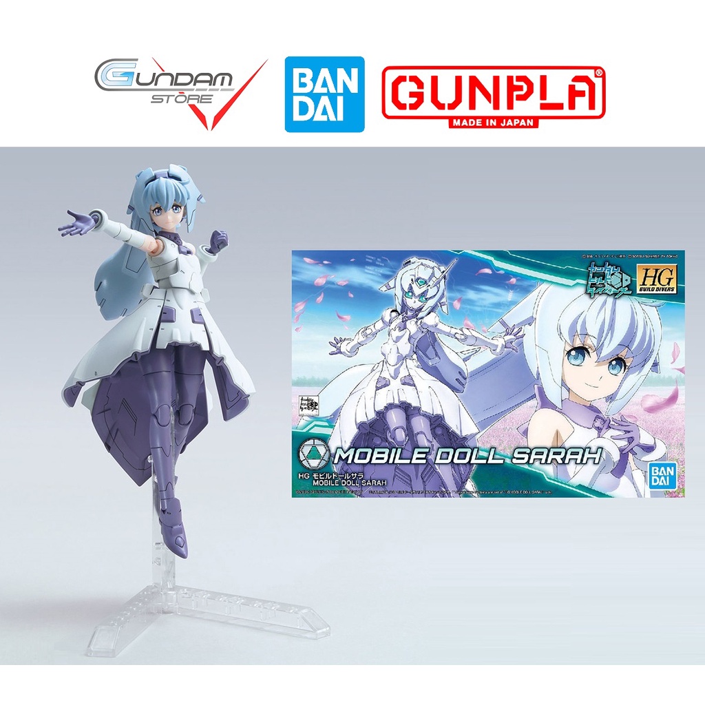 Mô Hình Gundam HG Mobile Doll Sarah Bandai 1/144 HGBD Build Divers Đồ Chơi Lắp Ráp Anime Nhật