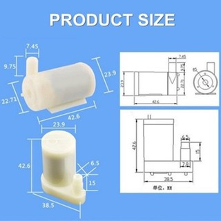 Máy bơm nước nhỏ chìm Horizontal - mini micro water pump DC3V 5V