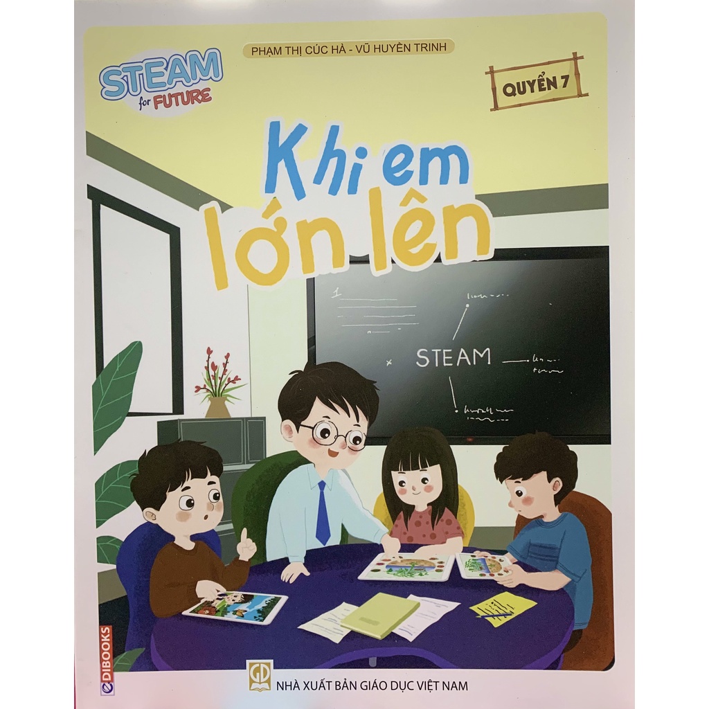 Sách - Steam for Future Khi Em Lớn Lên - Quyển 7 (EDI)