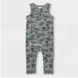 Vải thun cotton tổ ong hãng Cat & Jack