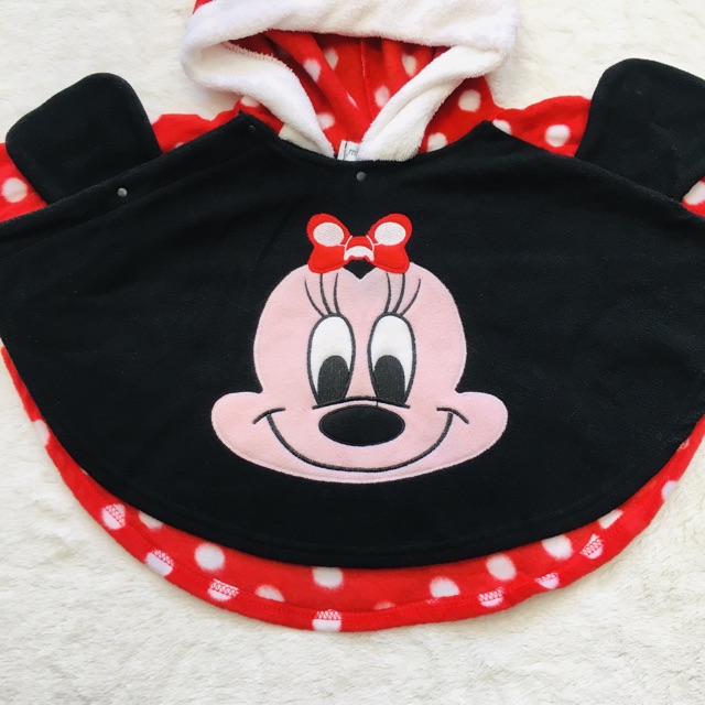 Áo Khoác Choàng Chuột Mickey 9-12 ký