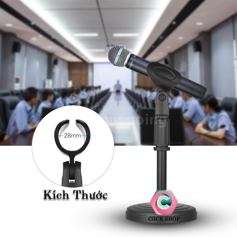 Chân micro để bàn cho các mic  C7 c11 c16 c25 c28 vv- Chân mic tiện khi livestream hoặc karaoke