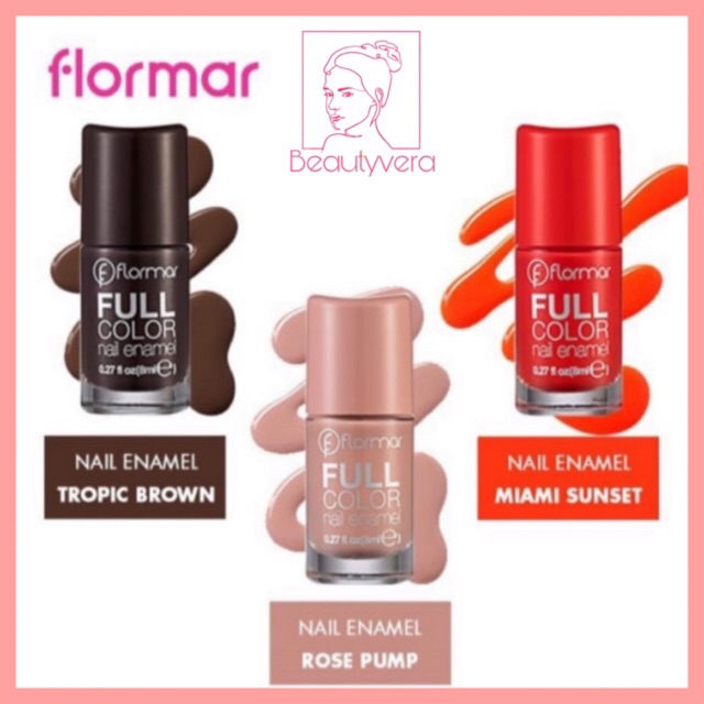 Sơn Móng Flormar Full Color Nail Enamel 8ml