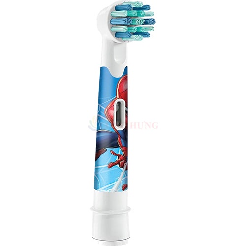 Đầu bàn chải thay thế bàn chải điện trẻ em Oral-B Disney Spider-Man Extra Soft - Hàng nhập khẩu