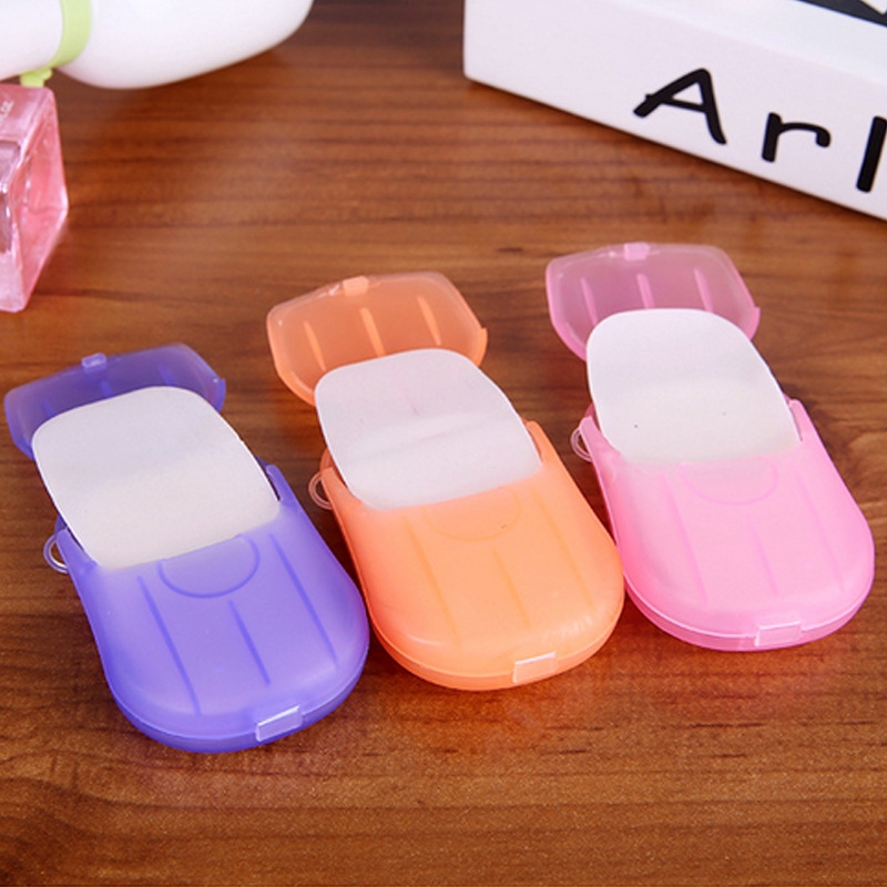 Hộp xà phòng giấy mini tiện dụng khi đi du lịch