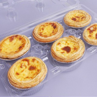 HỘP NHỰA ĐỰNG BÁNH TART 6 BÁNH