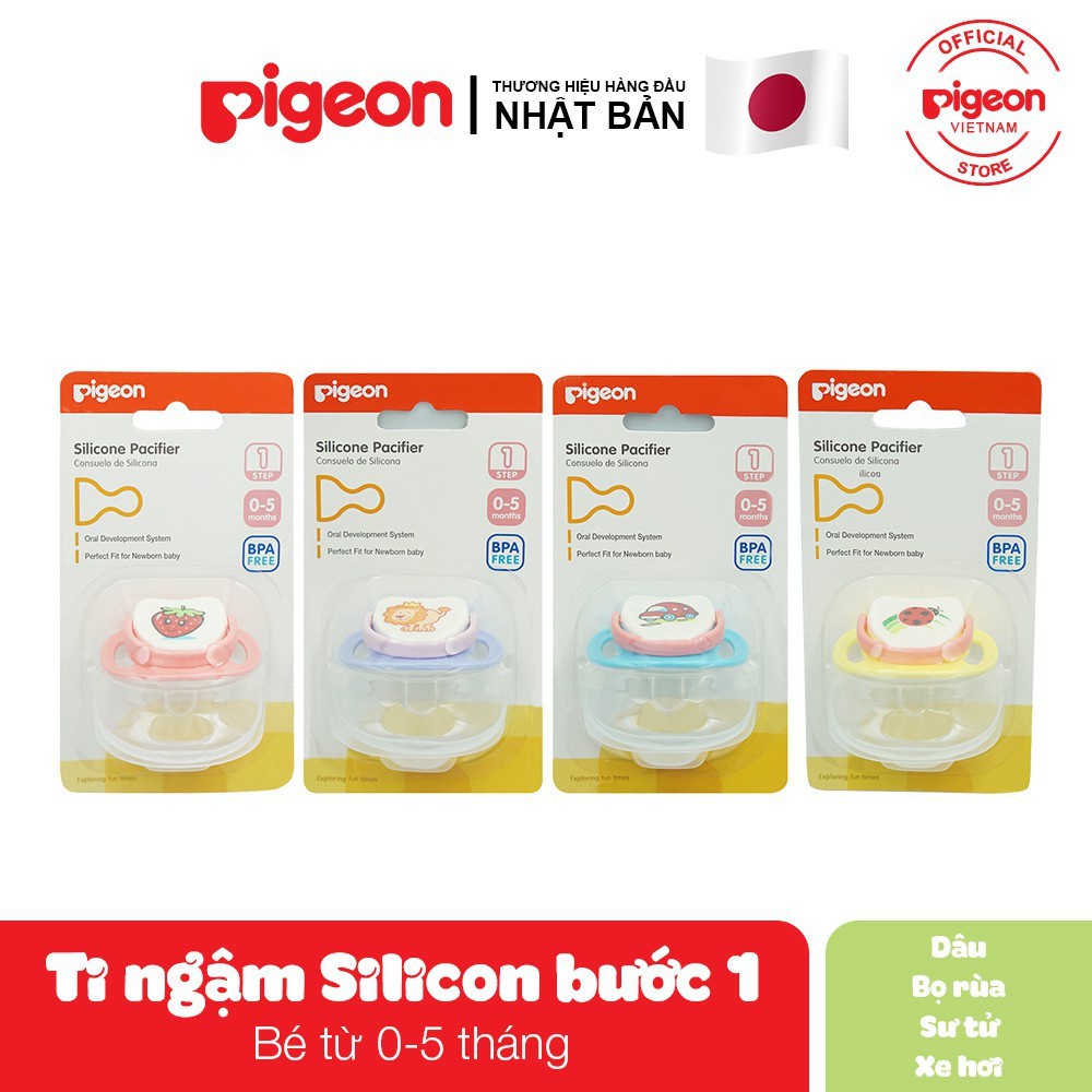 Ty ngậm Pigeon bước 1 (0 - 5 tháng)