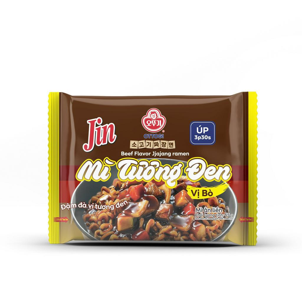 Mì trộn phô mai kiểu Hàn Quốc ottogi vị không cay 80 g, vị cay 75 g