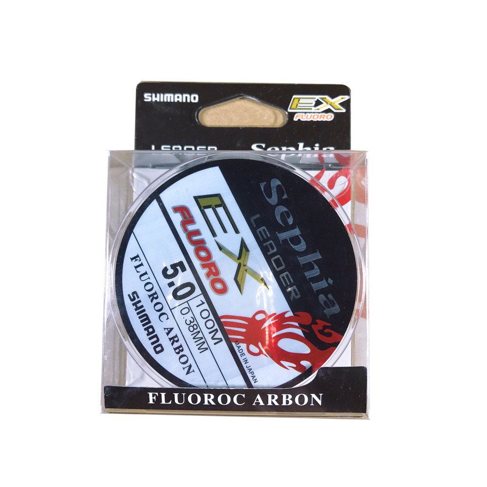 Dây cước câu cá Tàng Hình SHIMANO EX fluorocarbon Cao Cấp Nhật Bản dài 100 mét - Cước Câu Cá Siêu Bền