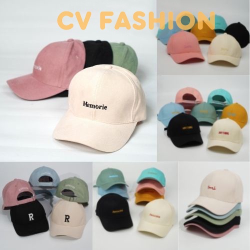 Mũ lưỡi trai tổng hợp nhiều mẫu Nón kết chất nỉ, nhung, kaki cao cấp thời trang form unisex nam nữ MN