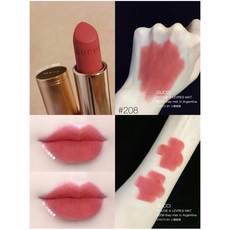 Son thỏi Gucci Matte Lip Colour