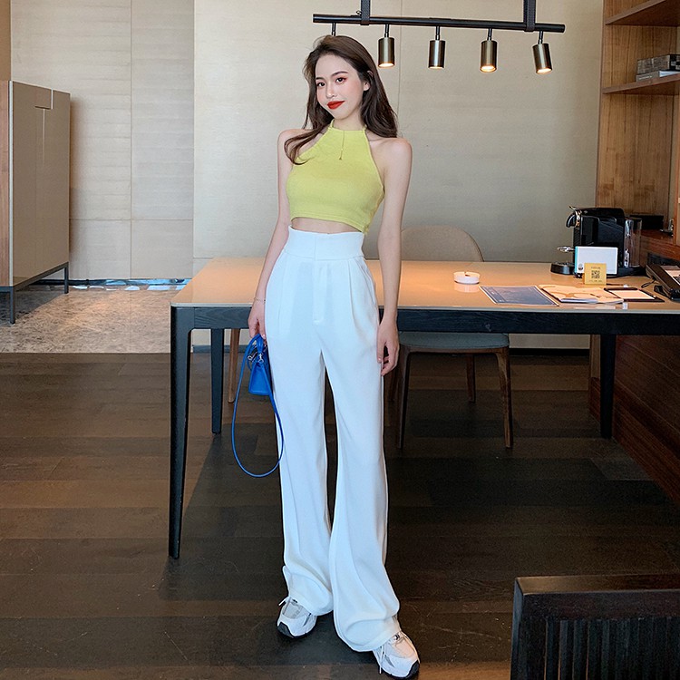 (SẴN ÁO) SET ÁO ỐNG QUẦN TÂY ỐNG SUÔNG NỮ ULZZANG | BigBuy360 - bigbuy360.vn