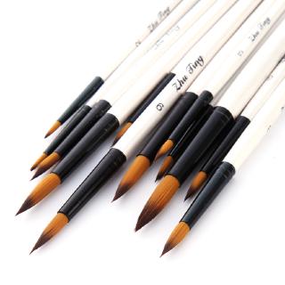 Set 12 Cọ Vẽ 4 Màu Chuyên Dụng