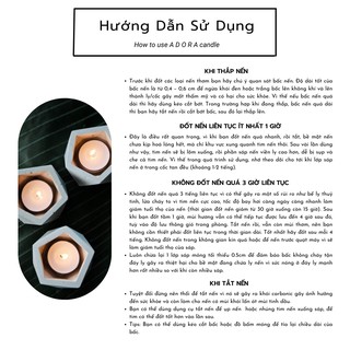 Nến thơm Tealight ADORA