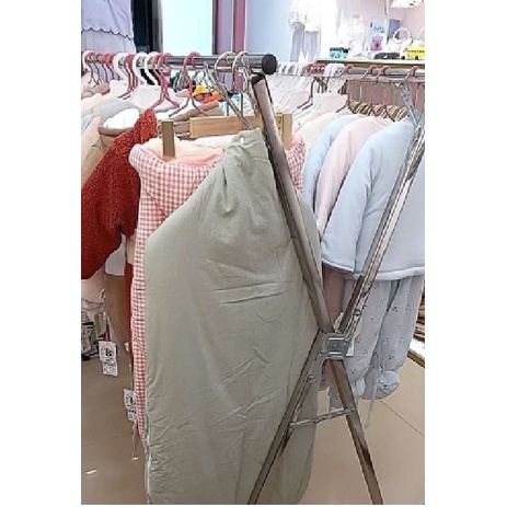 Giàn Phơi Inox Thông Minh Gấp Gọn, Sào Phơi Chất Liệu Inox 304, Phơi Quần Áo Đa Năng Hiện Đại Chịu Tải Lớn Ms : GIANPHOI