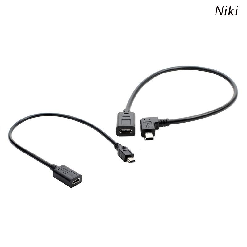 Dây Cáp Chuyển Đổi Cổng Type C Sang Đầu Cắm Mini Usb Cho Điện Thoại / Máy Ảnh / Máy Tính Bảng