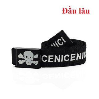 Thắt lưng nam Nịt vải canvas Supreme (Có video)