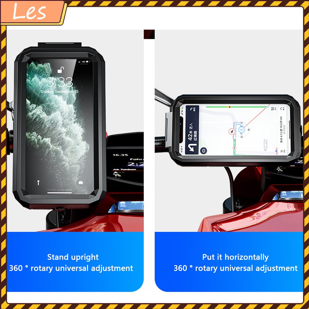 Giá đỡ điện thoại chống thấm nước M18S cho xe máy/ xe đạp tiện dụng