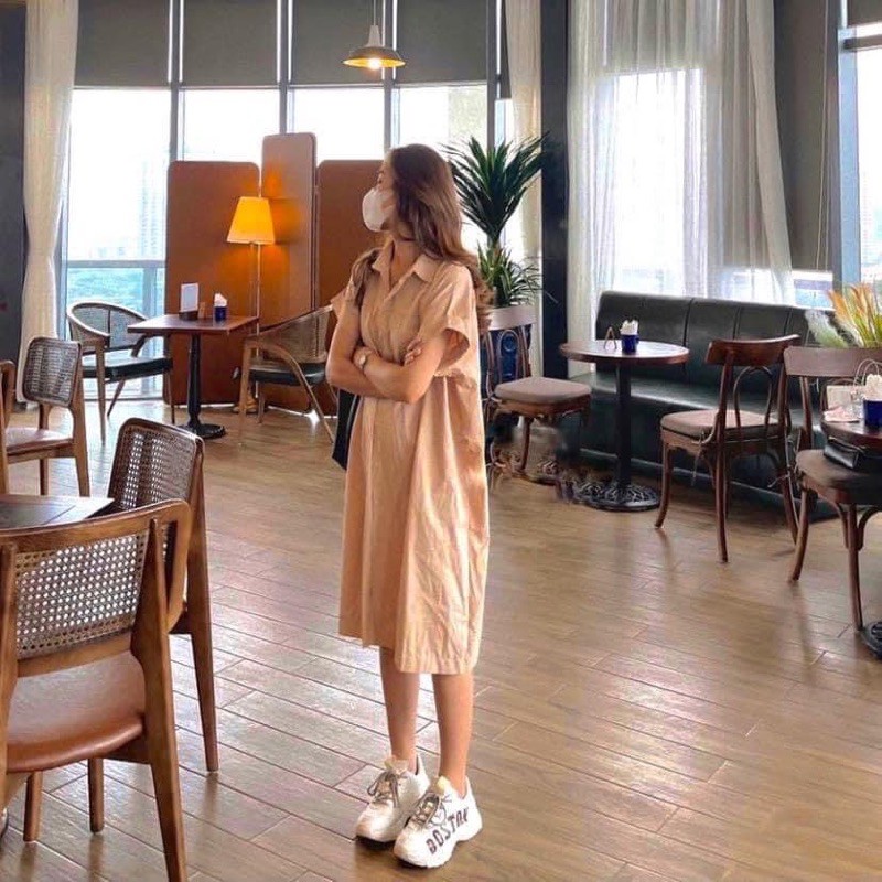 Váy suông có cổ basic siêu hot nhibuishop | BigBuy360 - bigbuy360.vn