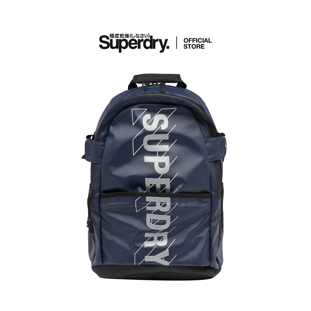 Ba lô nam SUPERDRY Sport Code Tarp Backpack SDM911412A *SD11S màu xanh navy
