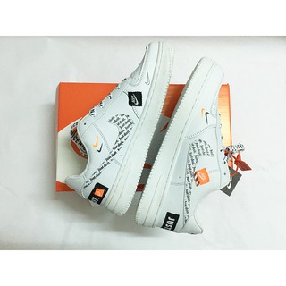 (Ảnh thật+Full box) Giày air force Just Do It trắng