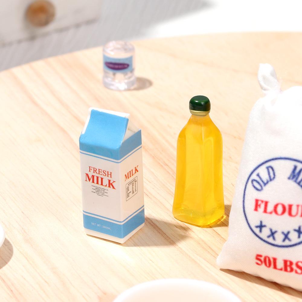 SUSANS 1 Bộ Chén Đựng Muối Và Trứng Dễ Thương Trang Trí Nhà Búp Bê