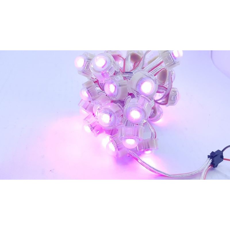 LED ĐÚC F20 FULL COLOR - NGOÀI TRỜI - 5V