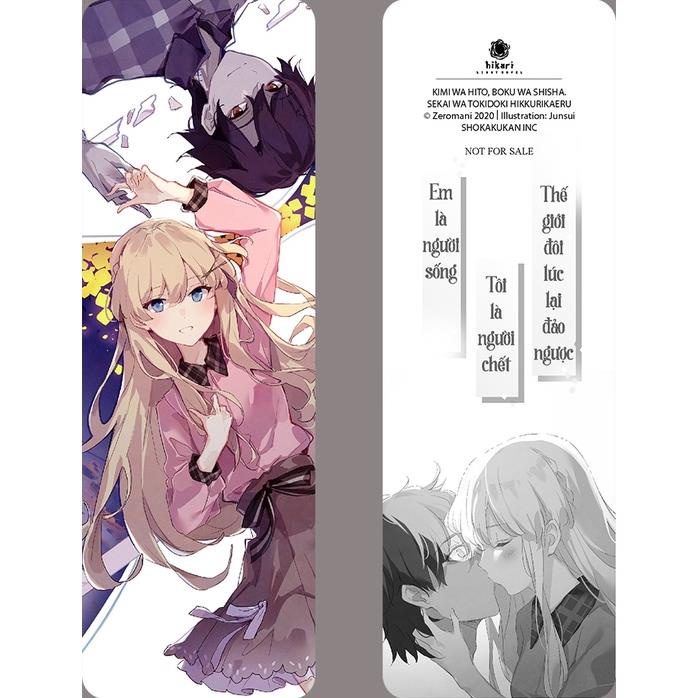 Sách Em là người sống, tôi là người chết, thế giới đôi lúc lại đảo ngược - Light Novel - Thaihabooks