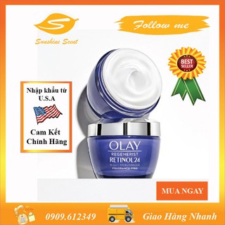KEM DƯỠNG TRỊ NẾP NHĂN OLAY REGENERIST RETINOL 24 NIGHT MOISTURIZER (48G)